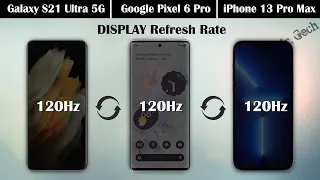 Xiaomi Mi 11 Ultra vs Google Pixel 6 Pro vs Samsung Galaxy S21 Ultra 5G Pro || MrGech