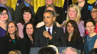 President Obama Honors The National Teacher of the Year & Finalists