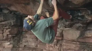 Maldito duende, 7b+. Albarracín