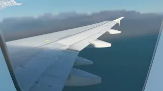 AEE328 LGIR Heraklion Landing (A320 IAE V2 Block 2)