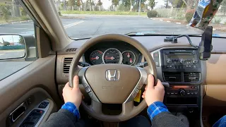 How Good Is 131k Mile 2008 Honda Pilot EX POV ASMR Style Testing Drive