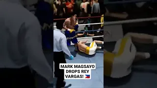 Mark Magsayo Drops Rey Vargas! 🇵🇭 #Shorts | Fight Night Champion Simulation