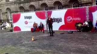 Edinburgh Festival 2015 - Juggling and Swallowing a Sword Part 2