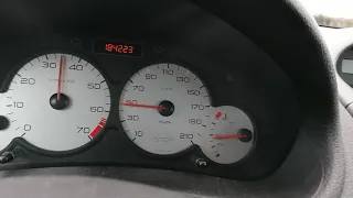 Peugeot 206 1.1 acceleration