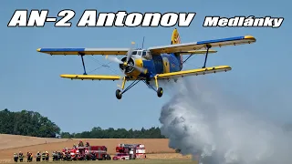 Antonov AN-2 ( OK-AJH ) na letišti Medlánky