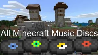 The Complete Minecraft Music Discs Collection : All Music Disc with Great Minecraft Scenery.