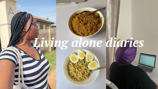 Living alone diaries #28🍃|| days in my life||living alone in Nigeria🇳🇬