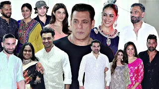 Salman Khan Eid Party 2024 Preity Zinta, Bobby Deol, Genelia D'Souza, Arbaaz Khan 2nd Wife & Son