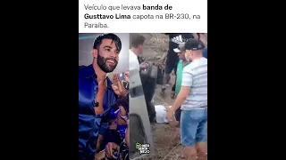 🔴 Léo Xavier | Acidente de trânsito com integrantes da banda de Gusttavo Lima! CONFIRA! #shorts
