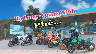 Full Tour Hà Nội - Hạ Long Cùng Team Bike La Cả | Phần 1 | Tới Tài Tử Lần Đầu Mặc Giáp Chạy Motor.