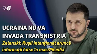 Știri de weekend: Ucraina nu va invada Transnistria /Ajutor financiar din partea SUA /25.02.2023