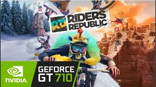 Riders Republic / Gt 710 Can It Run ?? Game Tasted.