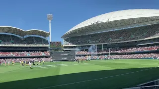 2023 AFL Round 1 Port Adelaide V Brisbane Lions Part 1 Of 3 Teams Coming Out