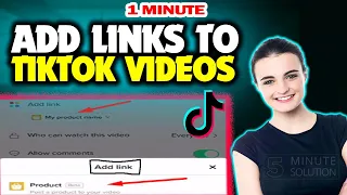 How To Add Links To TikTok Videos 2024 (Quick & Easy)