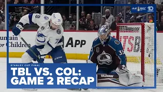 Lightning vs Avalanche: Game 2 recap | 10 Tampa Bay