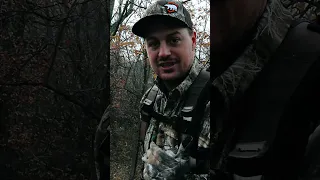 Hunting A Giant Non Typical Buck In Iowa, Rut Hunting Chaos In November #hunting #wildlife #hunter