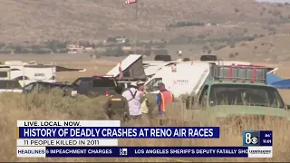 2 pilots killed after their planes collided upon landing at air races in Reno, Nevada