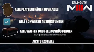 COD Modern Warfare 3 - Absturzstelle (Plattenträger Upgrades, Kisten und schwere Ausrüstungen)