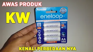 Distinguishing Original Eneloop Batteries And KW