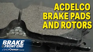 ACDelco Brake Pads And Rotors