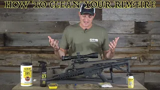HOW TO CLEAN YOUR RIMFIRES THE CORRECT WAY
