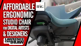 The best AFFORDABLE Ergonomic Chair for digital artists [HÅG Capisco Puls review]