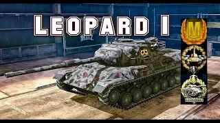 Leopard 1 #10 world of tank blitz Aced gameplay 6000 DMG + AMMORAK MONTAGE