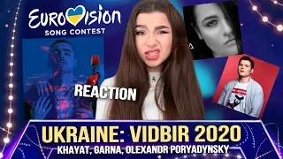 ЧАСТЬ 2: KHAYAT, GARNA, Олександр Порядинський ВТОРОЙ ПОЛУФИНАЛ Нацотбора на Евровидение 2020