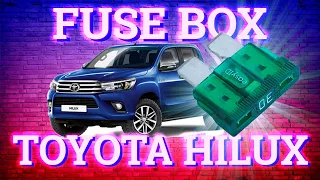 Toyota Hilux (2015-2019) Fuse Box Diagrams