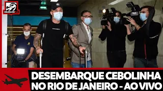 DESEMBARQUE DE CEBOLINHA NO RIO DE JANEIRO - AO VIVO