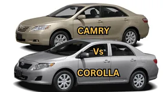 TOYOTA CAMRY OR TOYOTA COROLLA WHICH IS THE BEST