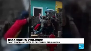 Nicaragua: Government forces lay siege to opposition stronghold