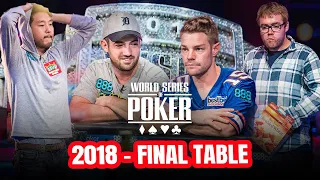 World Series of Poker Main Event 2018 - Final Table