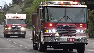 Fire Trucks, Police Cars, & Ambulances Responding Compilation Part #15