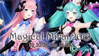 【Miracle Nikki x Hatsune Miku】Sự kiện hợp tác MAGICAL MIRAI 2019 - FUTURE CIRCUS