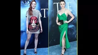 Sophie Turner Joins Maisie Williams at the 'Game of Thrones' Season 7 Premiere