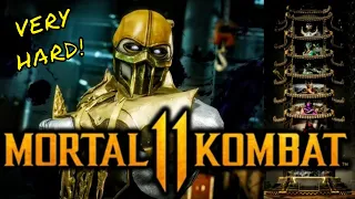 MK11 *NOOB SAIBOT* VERY HARD KLASSIC TOWER GAMEPLAY!! (NO MATCHES LOST)