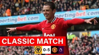 MUFC Classics | Chicharito & Welbeck Sink Wolves | Wolves 0-5 Manchester United (2011/12)