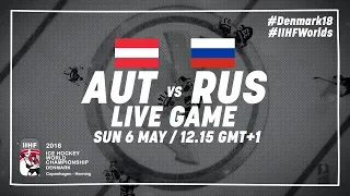 Austria - Russia | Full Game | 2018 IIHF Ice Hockey World Championship