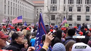 Акции протеста сторонников Трампа