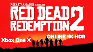 Red Dead Redemption 2 Online Xbox One X 4K HDR (1 часть)