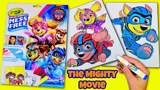 Paw Patrol The Mighty Movie Coloring Skye, Liberty and Chase