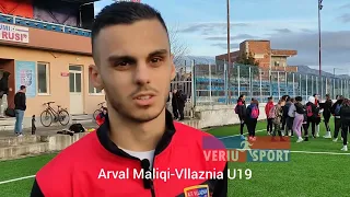 Arval Maliqi, autor i golit të parë ndaj Partizanit flet pas ndeshjes Vllaznia U19-Partizani U19 3:2
