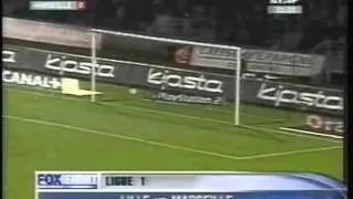 2003 (November 22) OSC Lille 0- Olympique Marseille 2 (French Ligue 1)