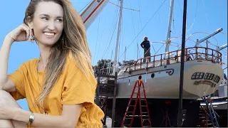 DIY Sailboat Rigging | PIRATE SHIP S13E09