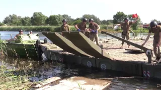 ООС. ЗВЕДЕННЯ ПОНТОННОЇ ПЕРЕПРАВИ