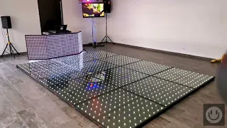 Sistema Básico con Pista de Baile Iluminada de 3.75 x 5 mts