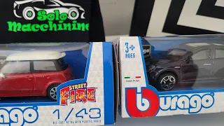 Mini Cooper S Vs Alfa Romeo Giulietta Burago 1/43