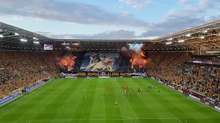 SG Dynamo Dresden - 1. FC Kaiserslautern - Relegation 2022 - Choreo