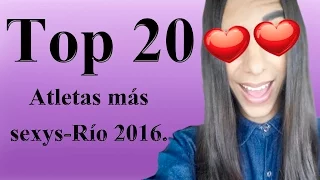 Top 20 de los hombres más sexys de Río 2016 / Gabyel Picos.